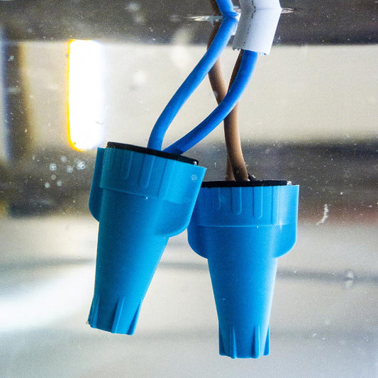 Morsetto elettrico  connettore rapido a vite Contact Italia IP55 stagno con silicone - 3x4mm mp304