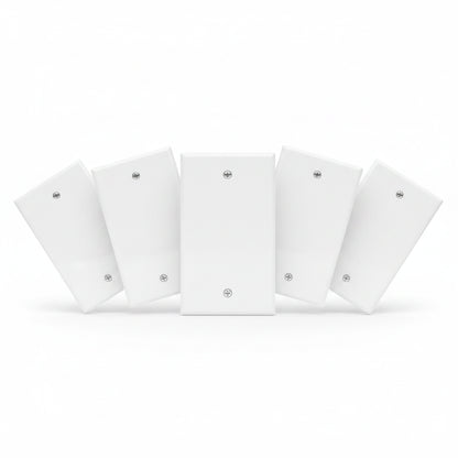 nr 5 Coperchi per cassetta 504 combinata incasso muro 4 posti colore bianco IP40 | Faeg |fg10034