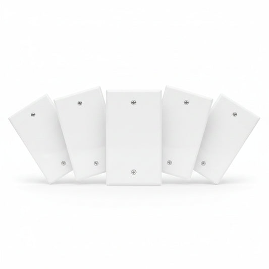 nr 5 Coperchi per cassetta 504 combinata incasso muro 4 posti colore bianco IP40 | Faeg |fg10034