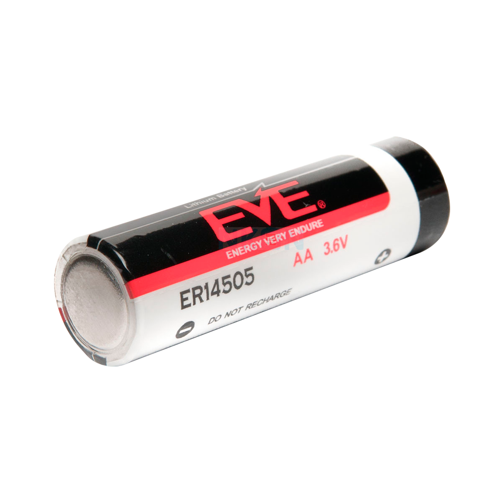 Batteria Litio 3.6V AA Stilo (ER14505) EVE - Pila Non Ricaricabile per Allarmi, Sensori e Domotica