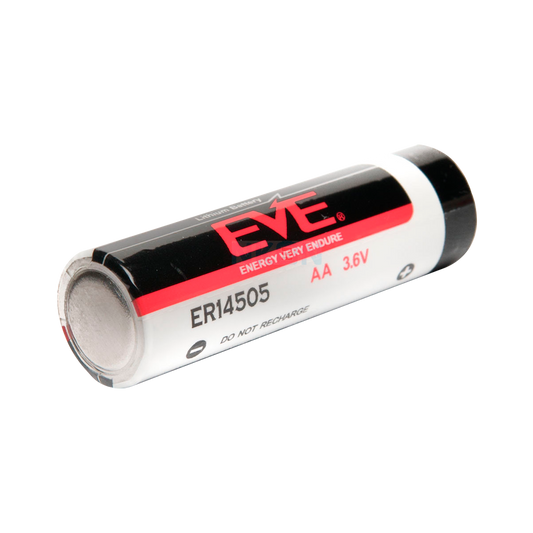 Batteria Litio 3.6V AA Stilo (ER14505) EVE - Pila Non Ricaricabile per Allarmi, Sensori e Domotica