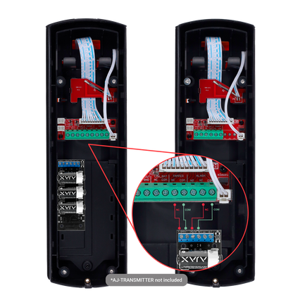Barriera a Infrarossi Wireless da Esterno 3 Raggi 100m (Compatibile Ajax) - ABE-100W