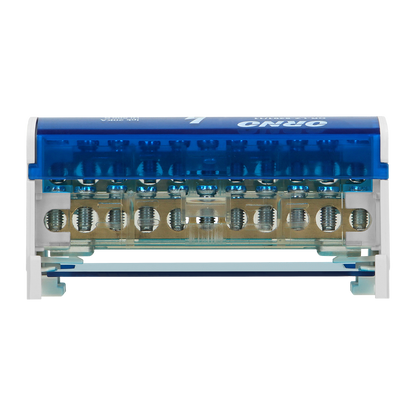 Ripartitore di Distribuzione Bipolare 11 Fori | Morsettiera Professionale OR-LZ-8201/11