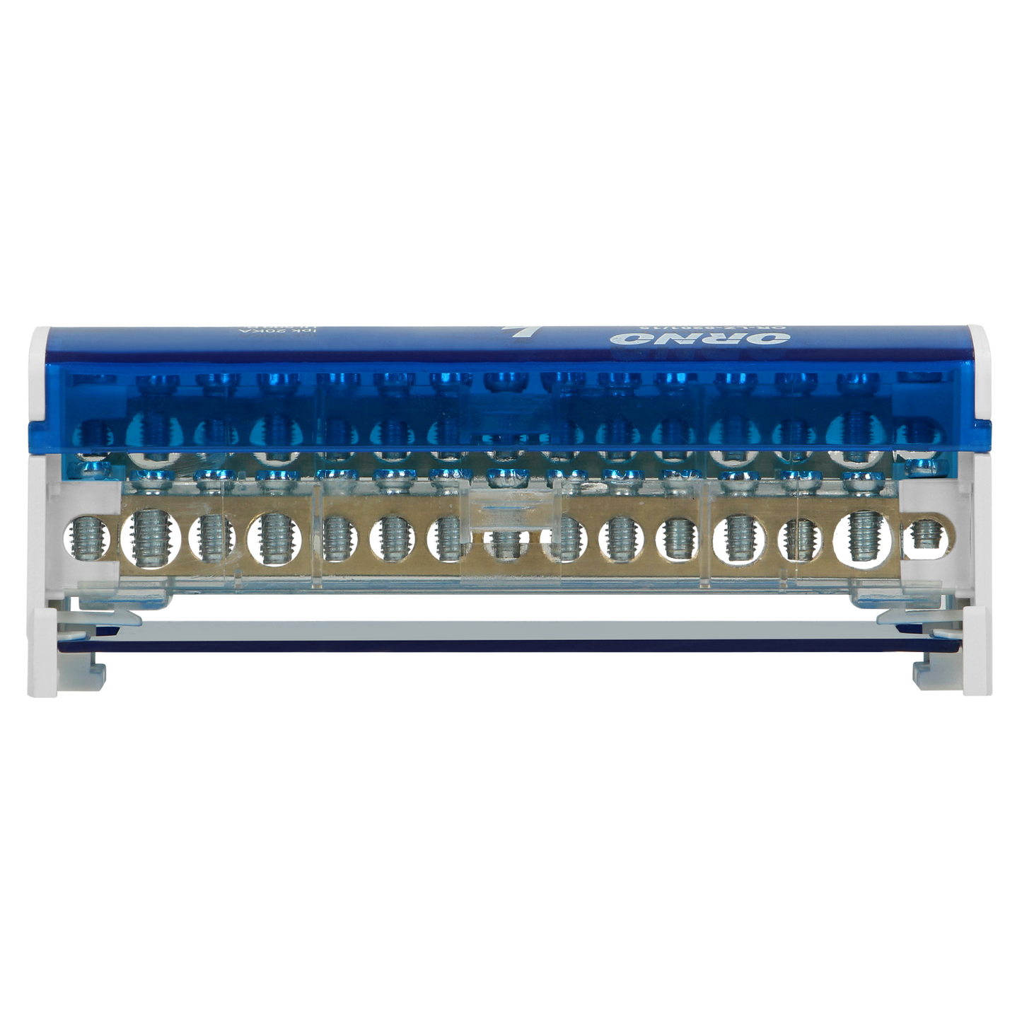 Ripartitore di Distribuzione Bipolare 15 Fori | Morsettiera Professionale OR-LZ-8201/15