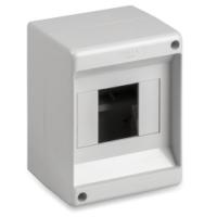 CENTRALINO DA PARETE 2 MODULI barra din IP20 SENZA SPORTELLO GRIGIO Cod.FG14011| Marca FAEG
