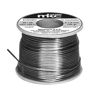 Rocchetto Filo di Stagno per Saldatura 60/40 1.0mm 100g