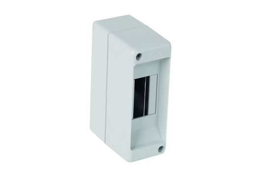 CENTRALINO DA PARETE 2 MODULI barra din IP20 SENZA SPORTELLO GRIGIO Cod.FG14011| Marca FAEG