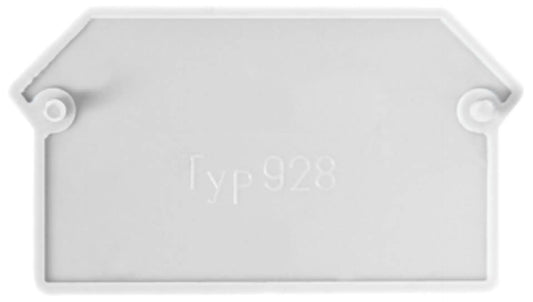 Tappo Separatore Isolatore per Morsetti DIN 2.5-4mm² (Simet / Elmark)