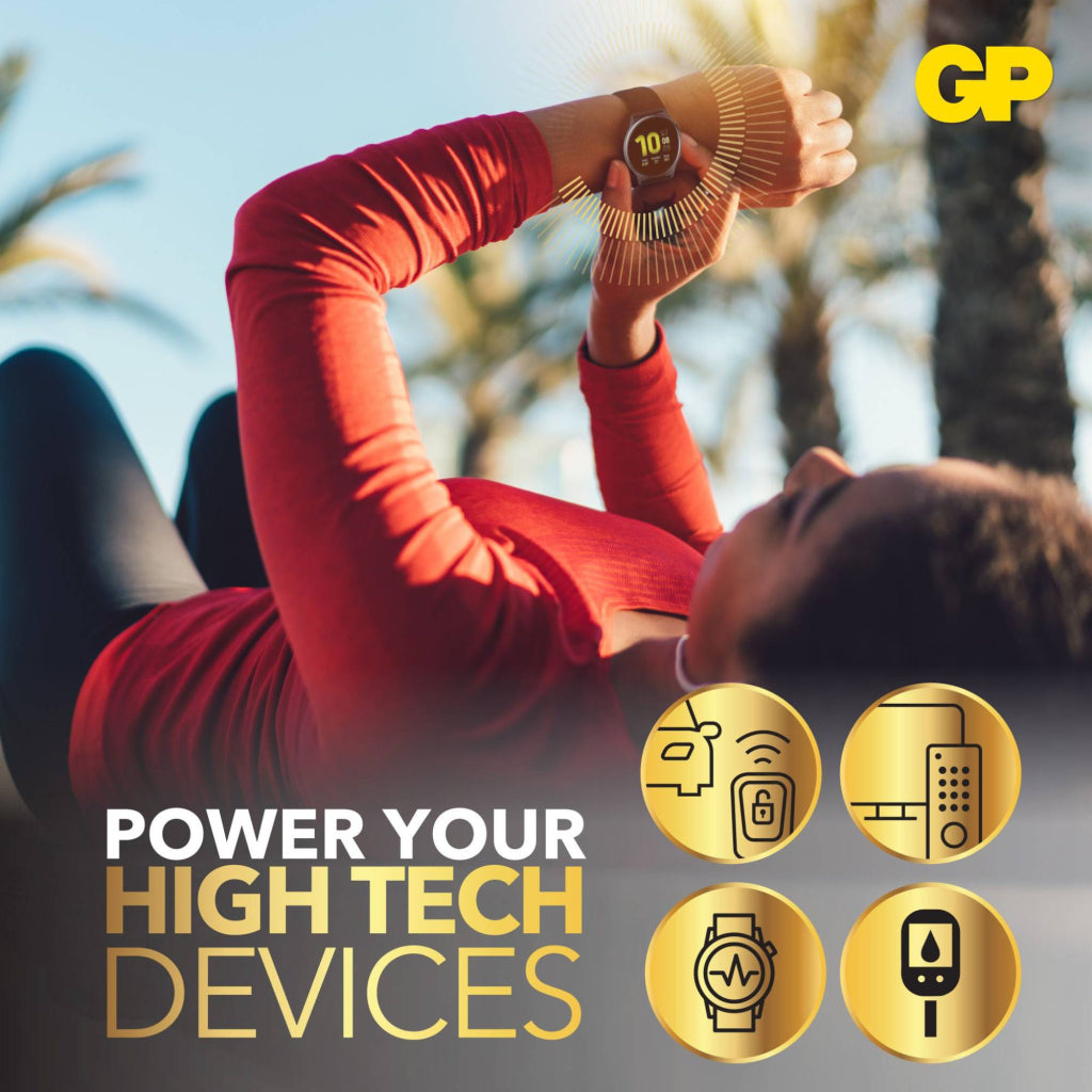 GP Battery | GP 103383 | Batteria al Litio a Bottone 3V CR2450 DL2450 (Blister 2 Pezzi)