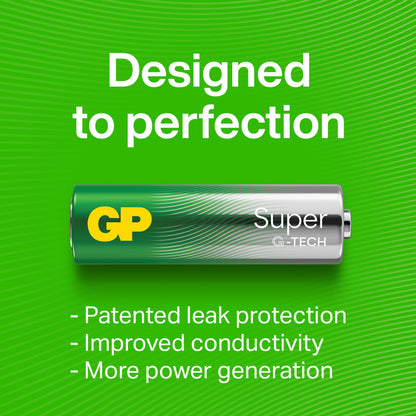 GP Battery | GP151426 Batteria Super Alcalina 9V / 1604A / 6LF22 (1 PEZZO )
