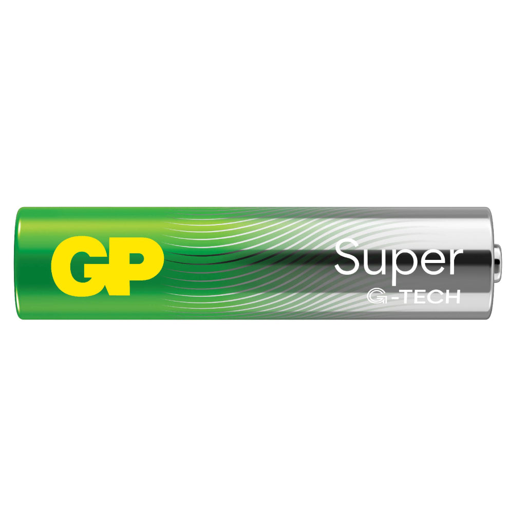 GP Battery | GP151428 | Batteria Super Alcalina 1,5V Mini Stilo AAA / 24A-2U4 / LR03 (Confezione 4 Pezzi)