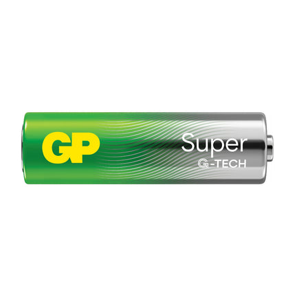 GP Battery | GP151429 | Batteria Super Alcalina 1,5V Stilo AA / 15A-2U4 / LR6 (Confezione 4 Pezzi)