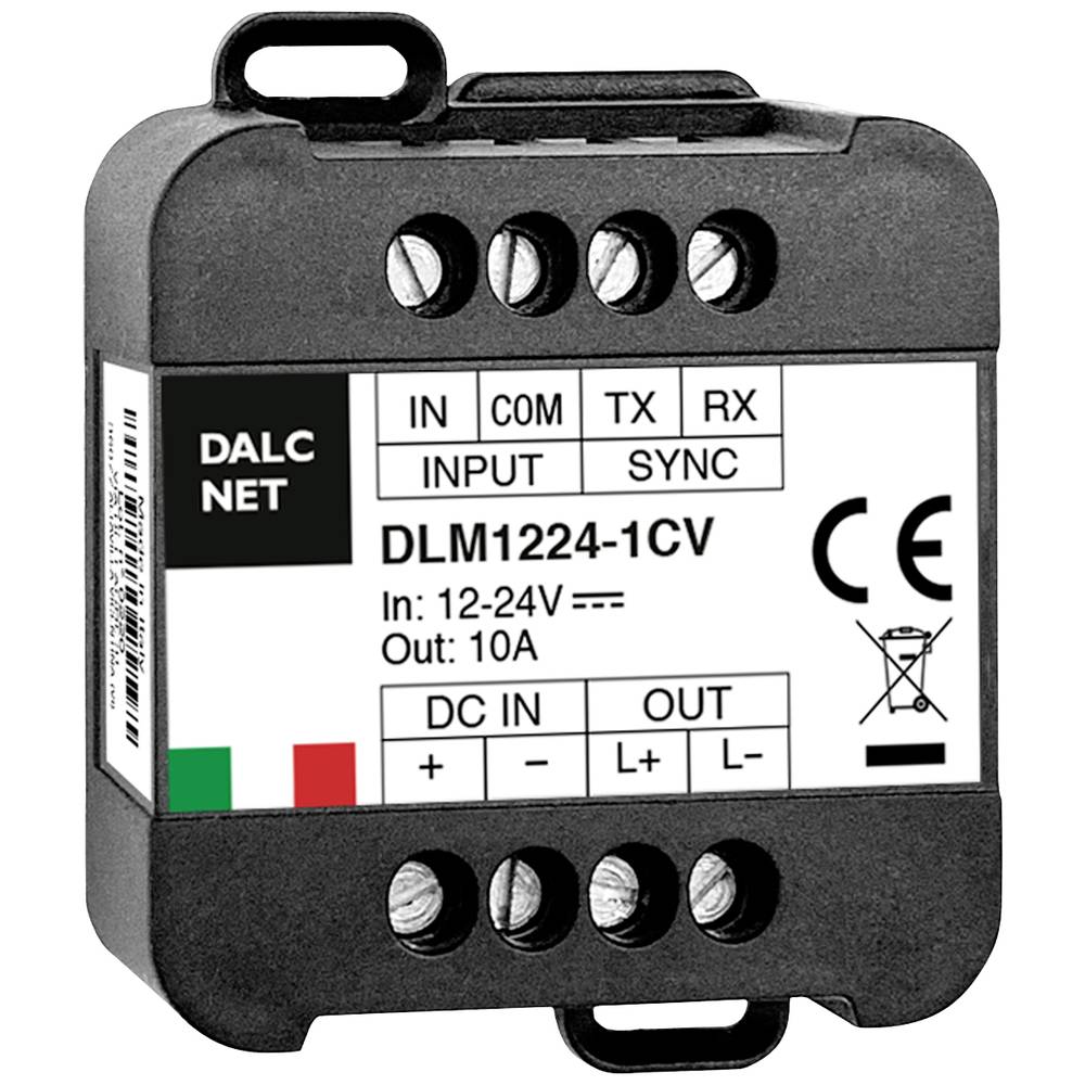 Controller Dimmer Monocanale 12/24Vdc Comandabile da Pulsante