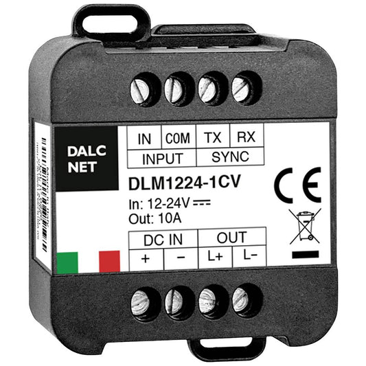 Controller Dimmer Monocanale 12/24Vdc Comandabile da Pulsante