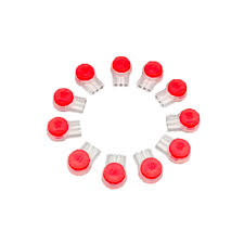 Kit 10 Connettori Rapidi UR2 a 3 Vie con Gel Sigillante | Cavi 0.4–0.9mm | Allarmi e TVCC