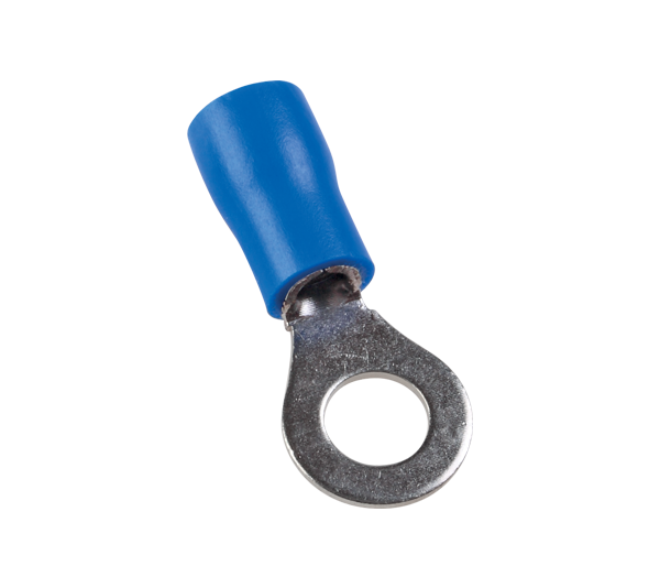 Capocorda a Occhiello Isolato Blu RVL 2-5 – Per Cavi 1.5-2.5mm² - Foro M5 (100 pz.)