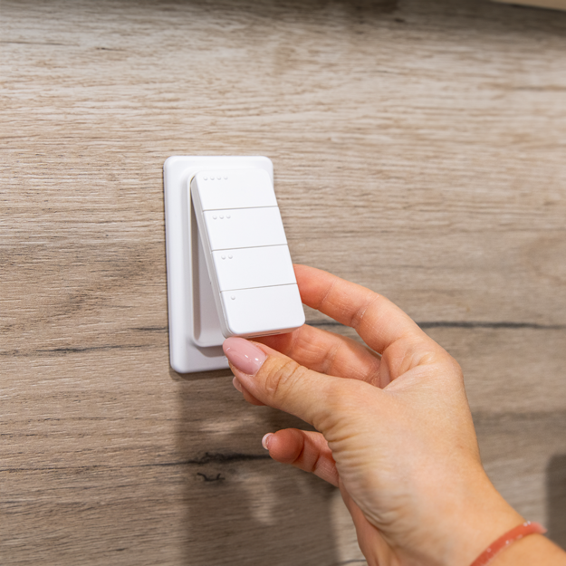 Shelly BLU Button Tough 1 - Pulsante Bluetooth Intelligente Ultra-Resistente (IP65)