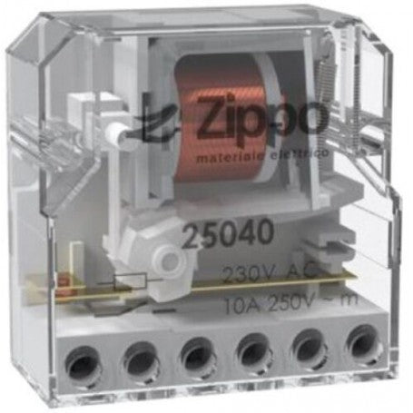 relè passo passo ad impulsi elettromeccanico 1 contatto | zippo  |25040