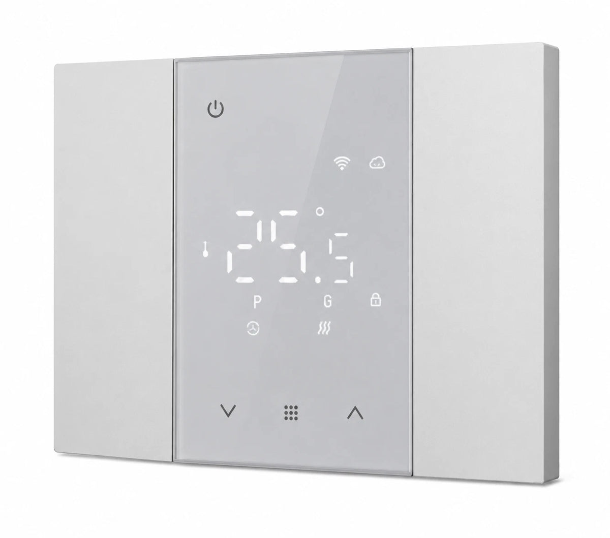 Cronotermostato WiFi Smart da Incasso (Scatola 503) Caldo/Freddo Bianco - Electraline 59109