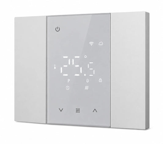Cronotermostato WiFi Smart da Incasso (Scatola 503) Caldo/Freddo Bianco - Electraline 59109