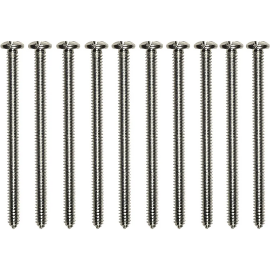 Viti Allungate per Scatole 503 - 3.5 x 50mm (Set 10 Pezzi) - Acciaio Zincato