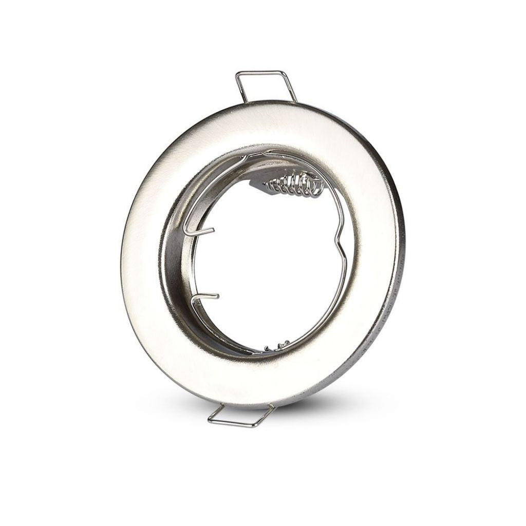 V-TAC VT-778 (2 PZ) FARETTI INCASSO FISSI ROTONDI  PER LAMPADINE GU10 E GU5.3 - SKU 3585