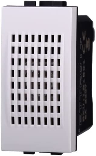 suoneria ronzatore 220volt 6A bianco  compatibile bticino light