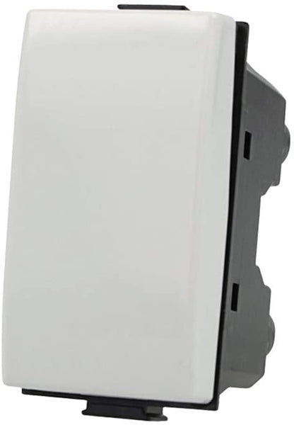 ETTROIT MT0901 Invertitore 1P 16A Bianco Compatibile Bticino Matix