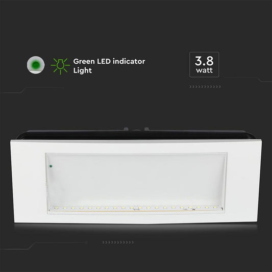 lampada di emergenza v-tac sku 899 3,8 watt se/sa 110 lumen