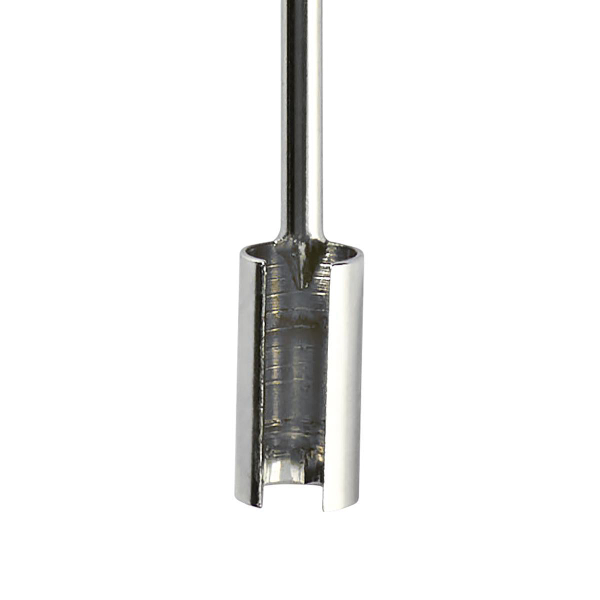 NEDIS Cacciavite | Connettore F | Acciaio Trasparente/Giallo