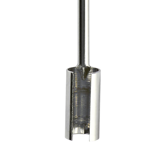 NEDIS Cacciavite | Connettore F | Acciaio Trasparente/Giallo