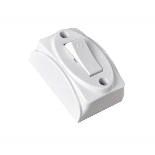 Interruttore di Corrente 2A 250V da muro bianco SALVA SPAZIO IUPS-PCP-SWIT