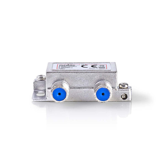 PARTITORE SPLITTER 1 INGRESSO 2 USCITE NEDIS Satellite-Splitter | TV / SAT SSPL210ME