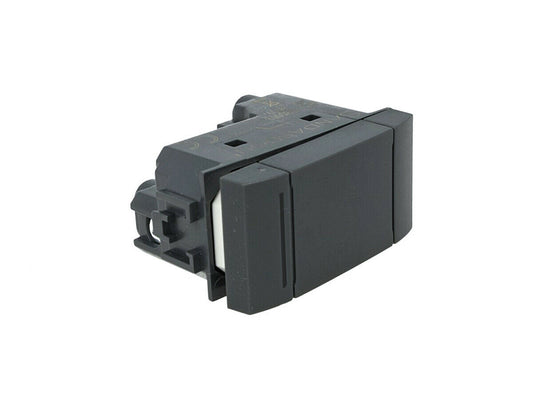 Deviatore 1P 16A Unipolare Nero Compatibile Bticino Living international