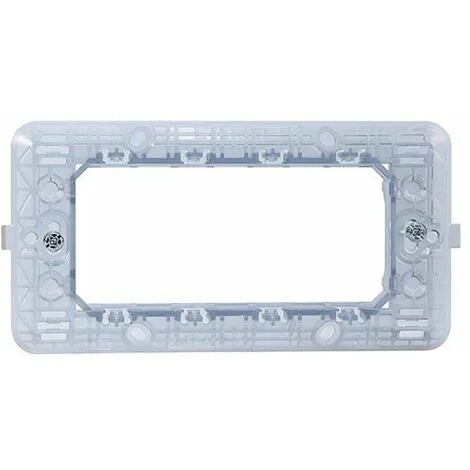 ETTROIT Supporto 4M 4 Posti Compatibile Bticino Matix